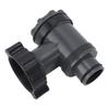 Swimming Pool Plunger Valve 38mm ABS Anti Clogging Efficient On Off Plunger Valves for Replacement