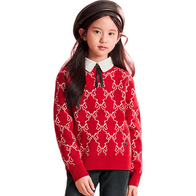 Balabala Girls' Sweet Knit Sweater