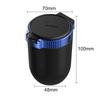 With Lid Vehicle Rubbish Can Smell-Proof Auto Ashtray Modern Car Ashtray  Car Interior
