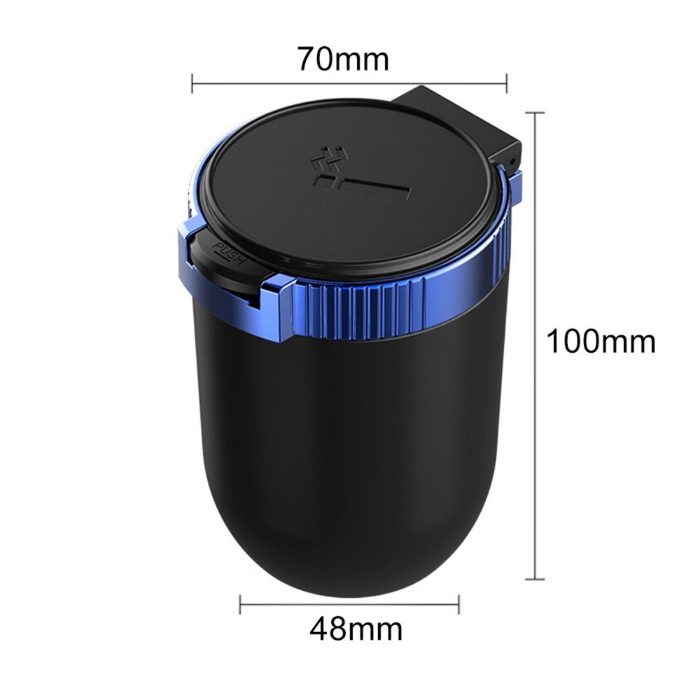 With Lid Car Ashtray Smell-Proof Automotive Supplies Modern Vehicle Rubbish Can Car Interior