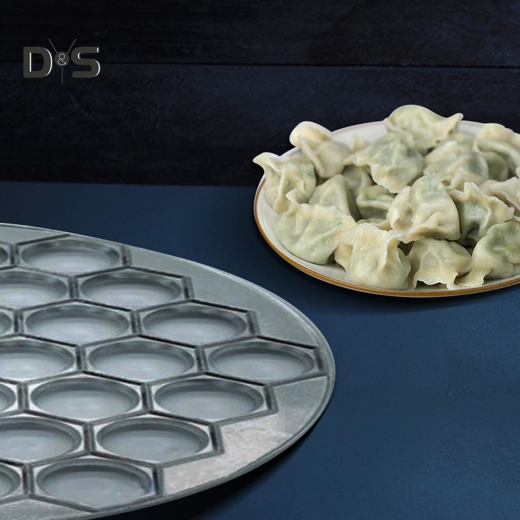 SW Aluminium Alloy Dumpling Mold Maker Dough Push Ravioli Making Mould Kitchen Tool