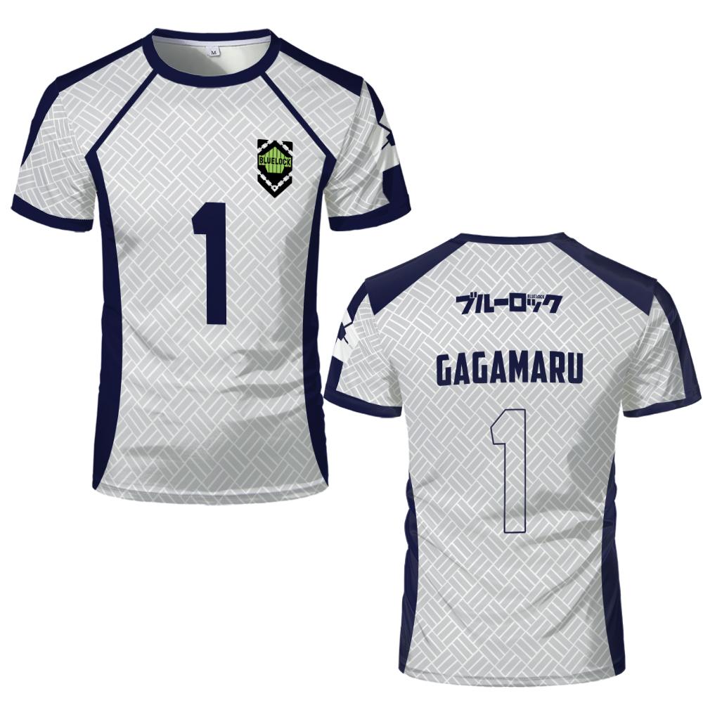 Лето 2025 года, новая мужская футболка с синим замком в стиле аниме, женская спортивная футболка с круглым вырезом, детская повседневная футболка с коротким рукавом