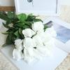 Latex Real Touch Rose Flower Artificial Rose Bouquet Wedding Party Decorative 