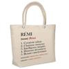 Sac de plage - PLANETEE - Rémi Définition - Coton - Imprimé en France - Grande contenance