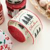 Cartoon Christmas Ribbons Christmas Tree Decorative DIY Wreath Bows Ribbons Deer Pattern 2M/Roll Gift Packing Ribbons