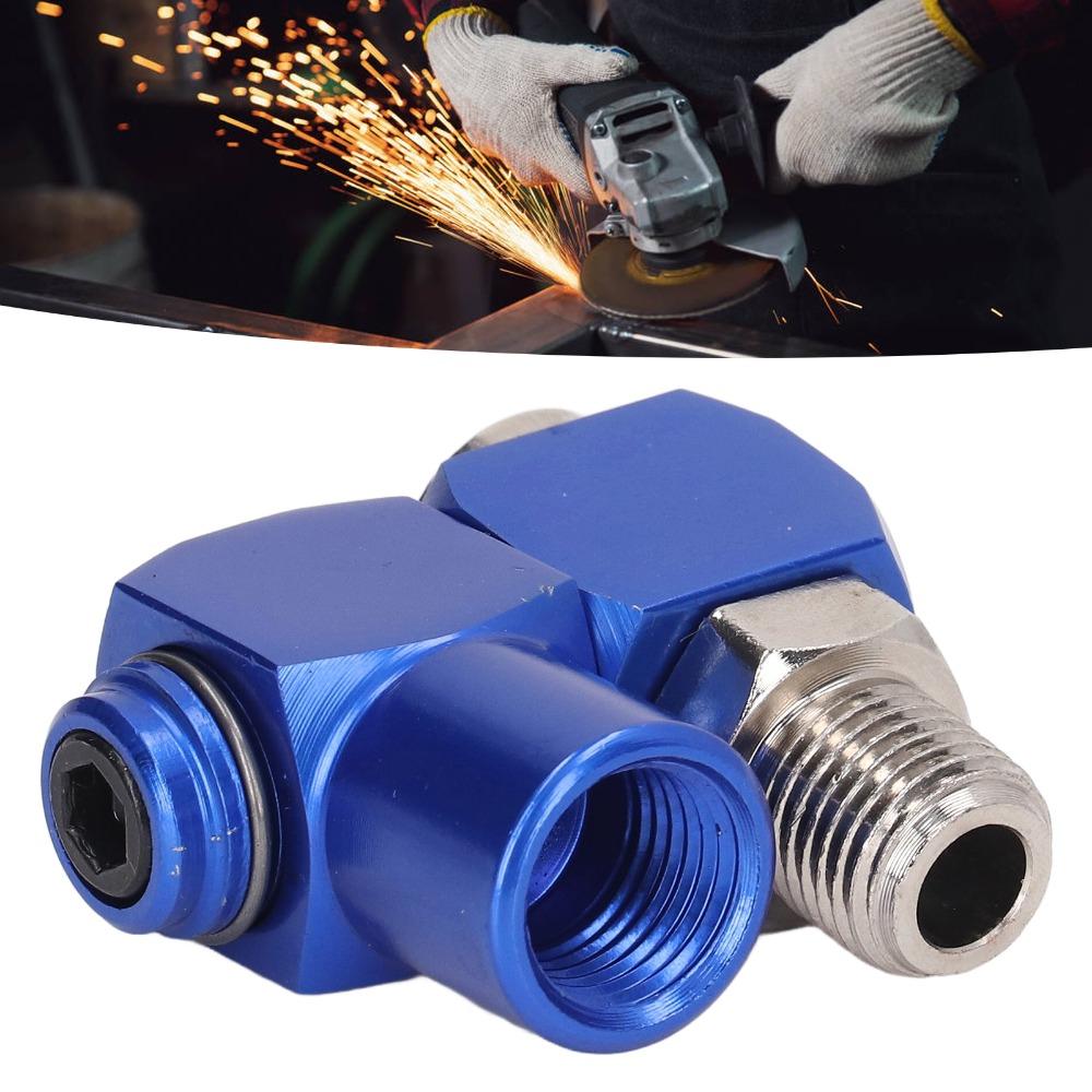 4PCS 1/4in NPT Thread Air Hose Connector 150PSI Rated Pneumatic Tool Adapter Pneumatic Tools