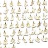 26Pcs Gold A-Z Letters Alphabet Charms Pendant Diy Jewelry Making Accessories
