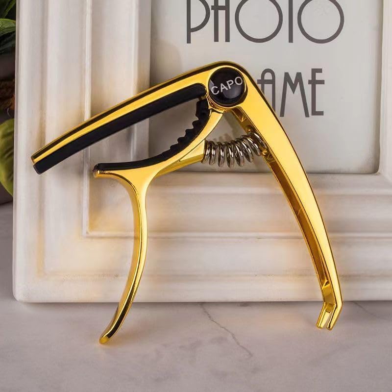 Эксклюзивный гитарный каподастр Tast One Touch Guitar Capo Акустическая гитара Электрогитара Capo Tast для электрогитары Фолк-гитара Укулеле Цинковый сплав [Amazon