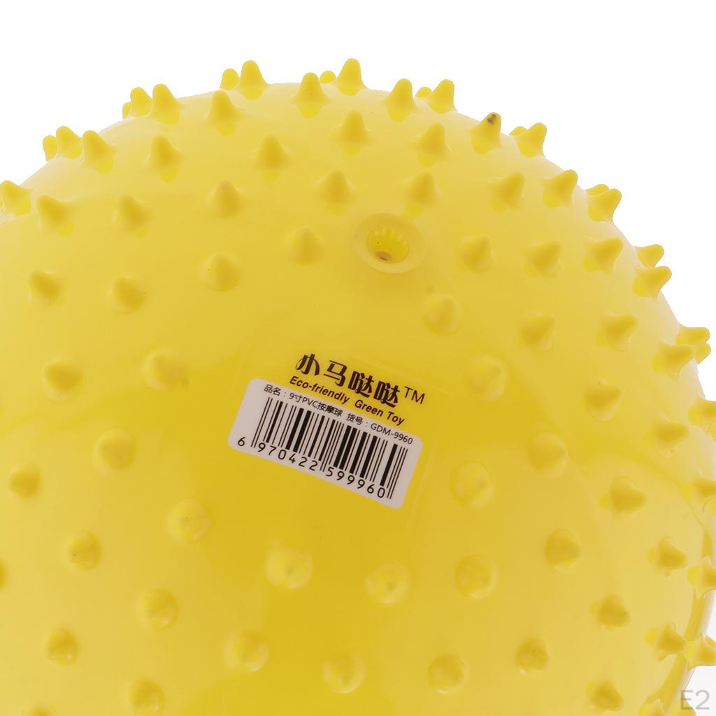 9-дюймовый массажный мяч для йоги для сенсорного развития детей