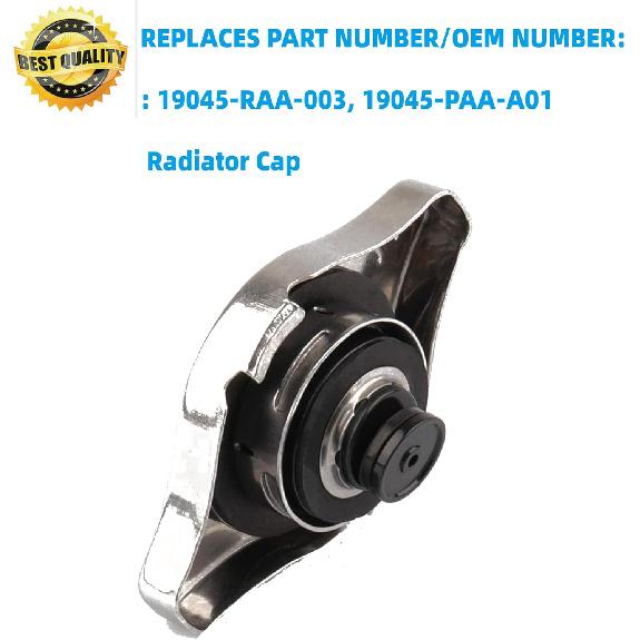 Крышка радиатора Замена 19045-RAA-003, 19045-PAA-A01, Совместимо с Honda, Acura - Accord, Civic, CRV, Element, Fit, Odyssey, Pilot, Ridgeline, S2000,