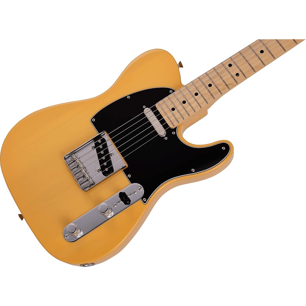 Fender Short Scale Guitar Made in Japan Junior Collection Telecaster®, Maple Fingerboard, Butterscotch Blonde, with Soft Case