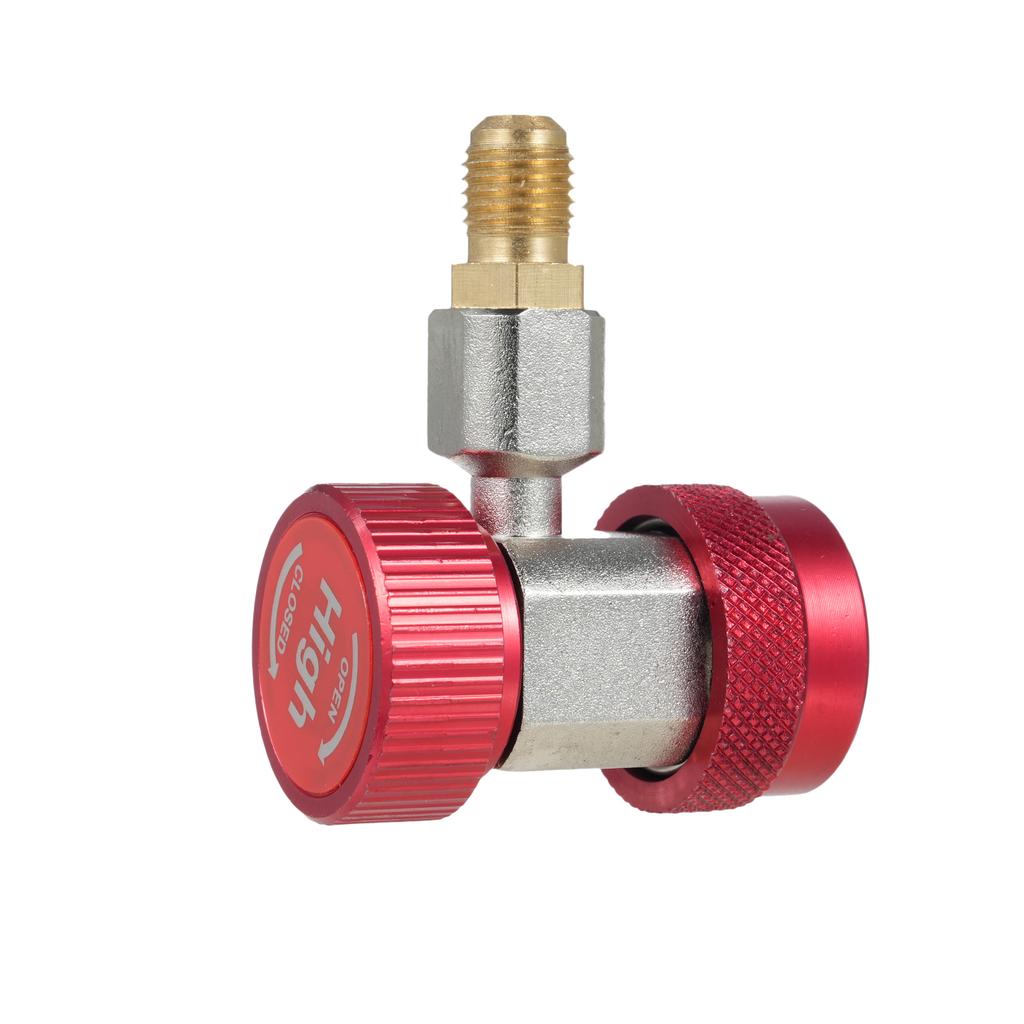 Набор адаптеров для R134A с проникающим краном для баллона R134A, комплект фитингов для быстроразъемного шлангового соединителя AC R134A с баком