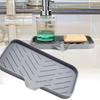 Kitchen Silicone Soap Drying Mat Food Sink Holder Tray Bathroom Sink