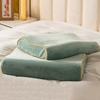 1 шт. молочный бархат, приятный для кожи чехол для подушки, спальная подушка, полотенце, теплая наволочка, подушка для шеи с эффектом памяти, мягкая, удобная