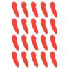 Blade Knife Tip Protective Covers, Plastic Knife Guard Sleeves, Knife Blade Tip Sleeve Covers for Kitchen, Red, 100 Pieces