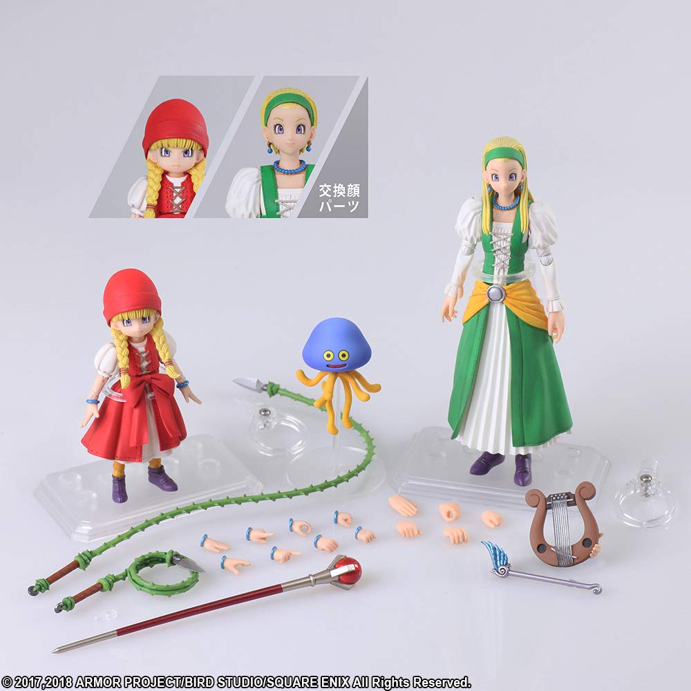 DRAGON QUEST XI BRING ARTS Вероника и Серена AF НАБОР