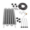 Auto A C Air Conditioning Tubular Condenser Aluminum Alloy 6 Row Tube Condenser Universal Car Modified Accessories