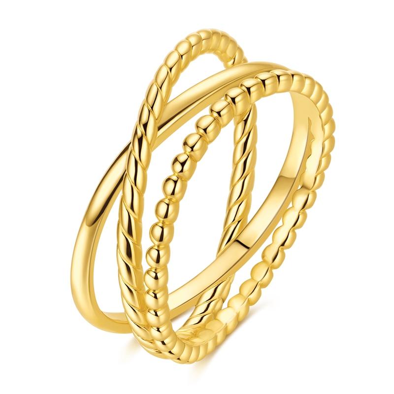 Rings for Women Authentic copper Ring Gold Plated Heart Bow Skull Hand Holding Bead Zircon Ring Engagement Wedding Jewellery