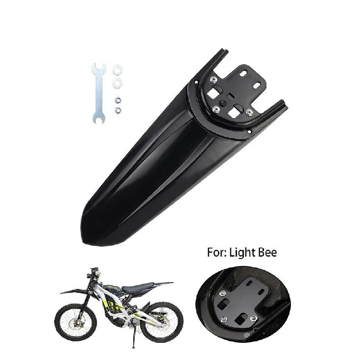 LINGQI RACING Motorcycle Mudguard Wheel Splash Guard Rear Fender For Light Bee LightBee Eride Pro SS 3.0 Electric Bike Modified