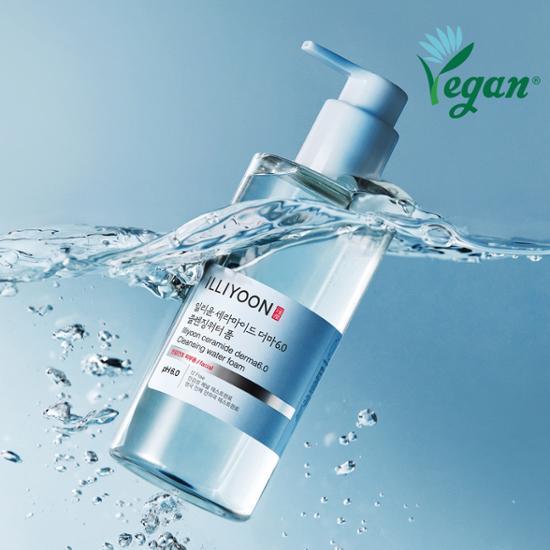 Illiyoon Ceramide Derma 6.0 Cleansing Water Foam Special (250+30ml) and Individual Items (250ml)