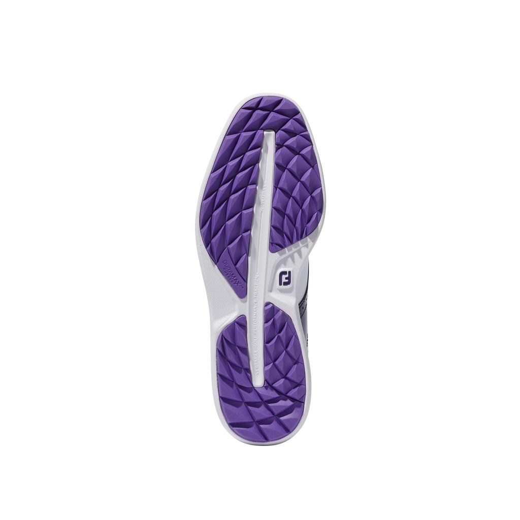 Golf Shoes FJ Traditions Spikeless Cm 3E [Footjoy] White/Navy 25.0