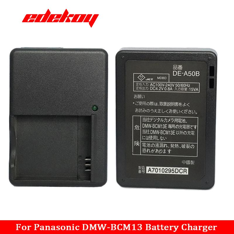 Зарядное устройство DE-A50B DEA50 для аккумулятора DMW-BCM13, DMW-BCM13PP, BCM13E для камеры Panasonic Lumix DMC-ZS40, TZ60, ZS45, TZ57, ZS50, TZ70, ZS27, TS5