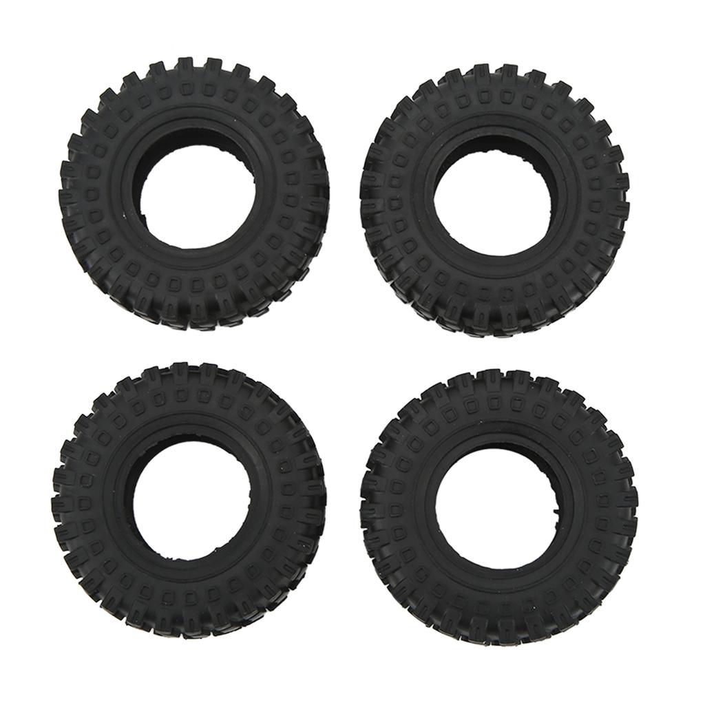 4 шт. RC Слики 1,25 дюйма Резиновые шины RC Аксессуары для AXIAL 124 SCX24 для FMS 124 FCX24