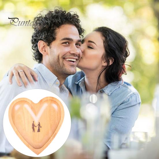 Деревянная молитвенная чаша в форме сердца, миска из теста ручной работы, деревенская молитвенная чаша в форме сердца, религиозные подарки на Пасху, Рождество, День благодарения