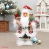 12-Inch White-Bearded Santa Claus Tabletop Christmas Decoration Ornament