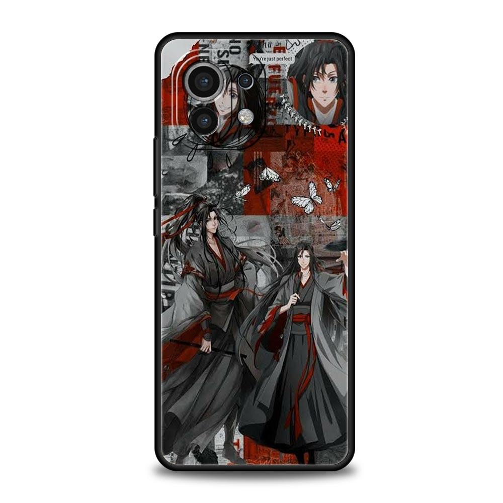 Чехол Mo Dao Zu Shi Wei Wuxian для Xiaomi Poco X4 X3 NFC F3 F4 M3 M4 Mi Note 12T 10 12 11 Ultra 11T Pro 10T Lite 9T 11i 5G Cover