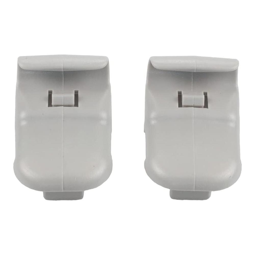 2 шт. Клипсы солнцезащитного козырька для Mazda 3, 5, 6, CX-7, CX-9, RX-8, MPV LC6269261B77 Серый