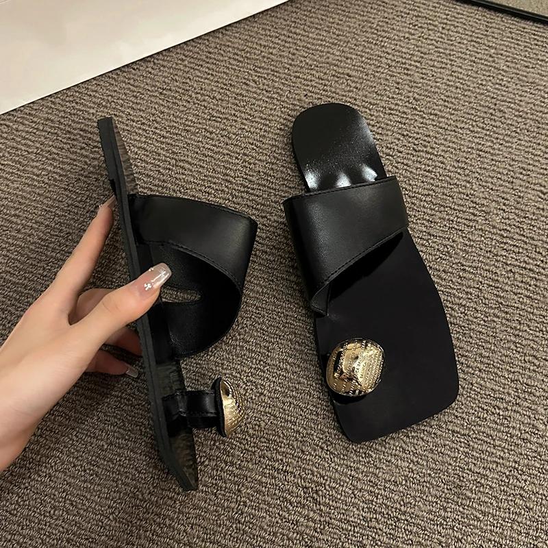 Женские тапочки Летняя обувь Женские открытые шлепанцы для улицы Шлепанцы Женские сандалии Нескользящие пляжные тапочки Zapatos De Mujer