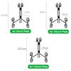Iron Plate Stands Solid Photo Pedestal Durable Display Stand  Home Decoration