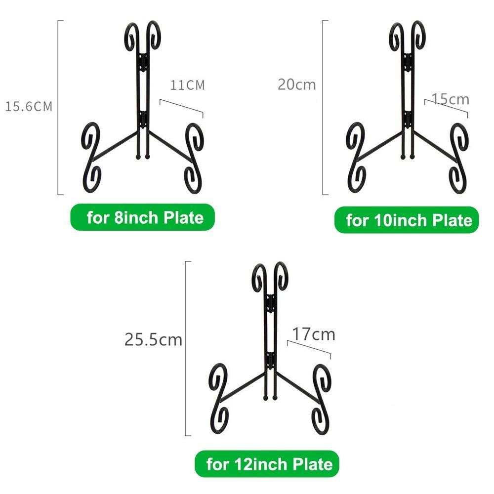 Iron Plate Stands Solid Photo Pedestal Durable Display Stand  Home Decoration