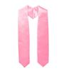 183Cm University Graduation Season Ribbon Ceremonial Shoulder Strap, Solid Color Honorary Award Satin Shawl Gift