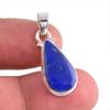 Натуральный лазурит, драгоценный камень ручной работы, твердое серебро 925 пробы, подарочный кулон 1,25 дюйма, d5n48