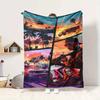 Urban Heat Flannel Blanket Throw Blanket Soft Warm Sofa Bed Camping Home Decor Unique Christmas Gift C9211683