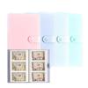 1Pcs Portable Money Savings Challenges Binder Waterproof Budgeting Planner Book Money Album  Fun Way