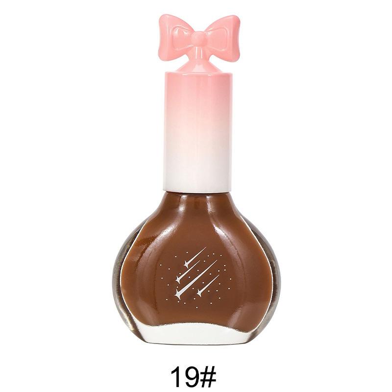 Лак для ногтей Не требующий сушки Масляный Быстросохнущий Не рвущийся Телесный цвет Стойкий Водостойкий Лак для ногтей