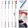 Dual-head Design Silicone Straw Brush Bendable Bottle Brush Extra Long Brush  Pacifier