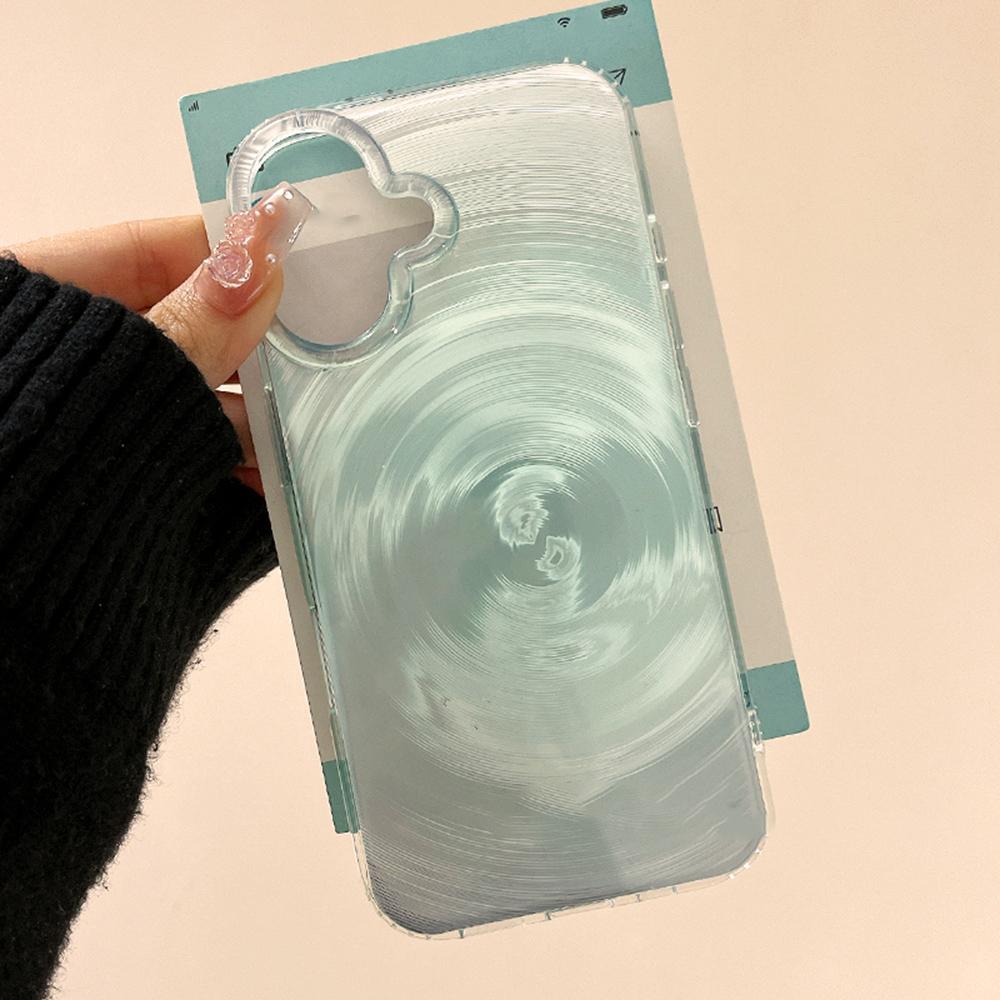 Y2k Stars Vortex Pattern Phone Case For iPhone 14 Pro Case iPhone 15 11 13 12 16 Pro Max Cartoon Shockproof Soft Silicone Cover