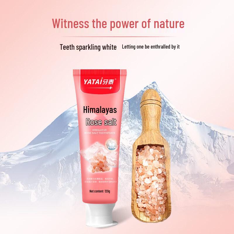 Yatai Himalayan Rose Salt Whitening Toothpaste (5-Pack)