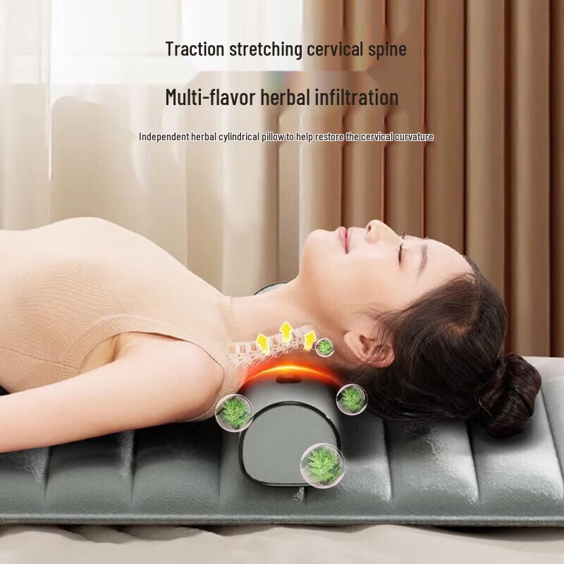 AUX 64-Head Full Body Massage Cushion CN plug (adapter included)