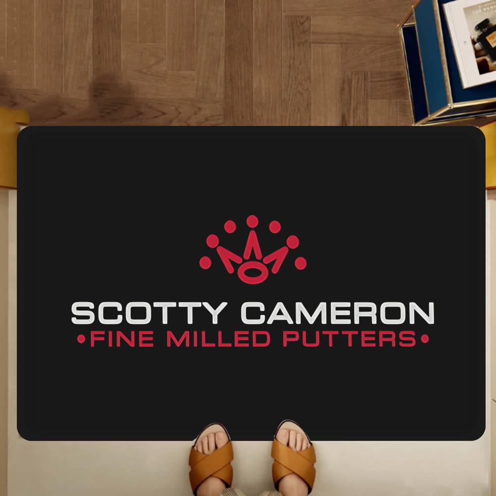 S-Scotty Логотип C-Cameron Коврик для пола Прямоугольный Противоскользящий Домашний Мягкий Коврик для ванной Передняя дверь В помещении На улице Коврик Декор для отеля Коврик