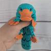 Новая Высококачественная 3D-печатная шарнирная фигурка утконоса, многосуставная, подвижная, для смешной детской игрушки, подарка, украшения гостиной