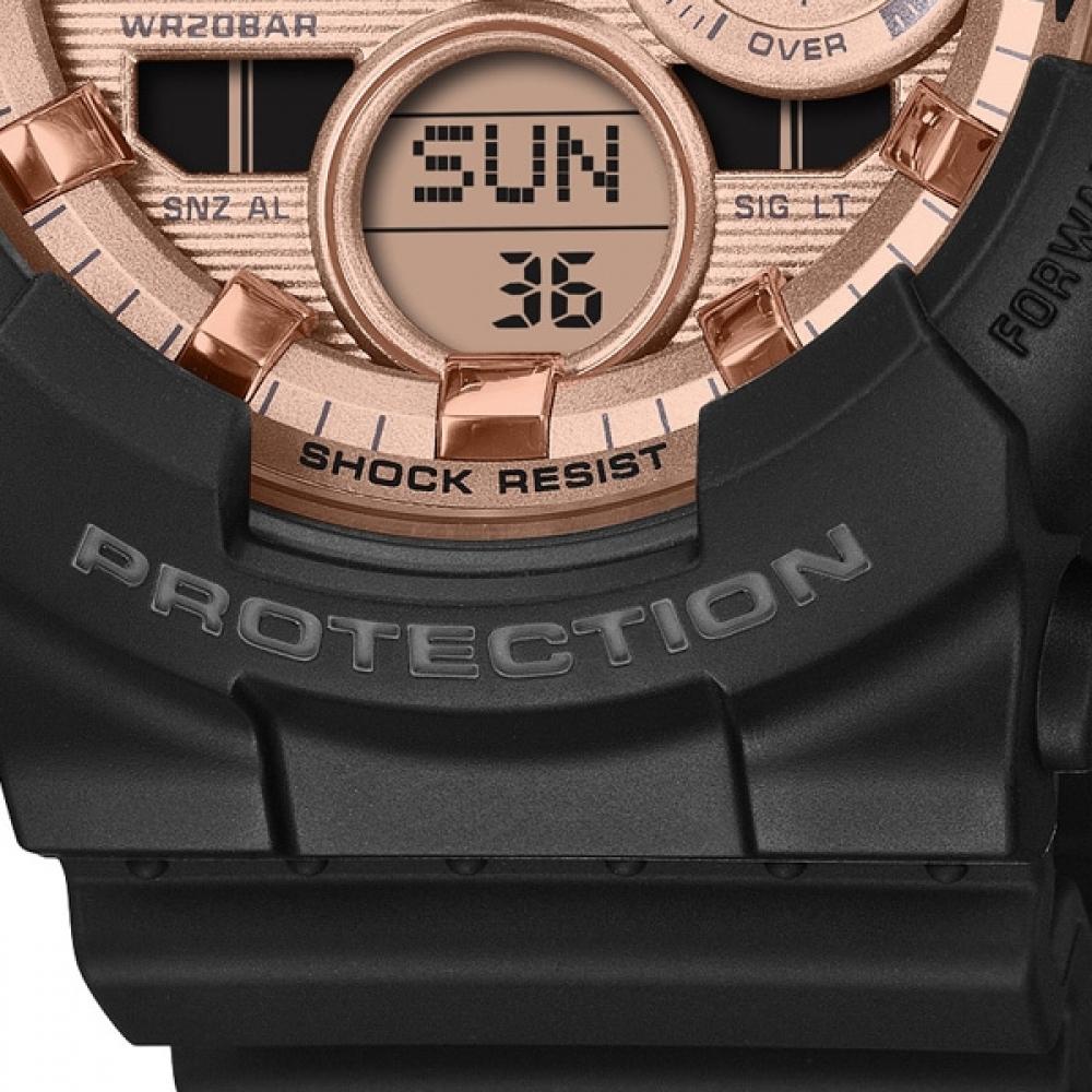 Casio G Shock Pink Gold Dial Gma s140pG 1ajf