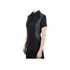 J.LINDEBERG Женская футболка-поло с коротким рукавом Color Block с логотипом tops GWJT13393-9999
