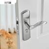 GUTE Stainless Steel Adjustable Interior Door Handle Lock