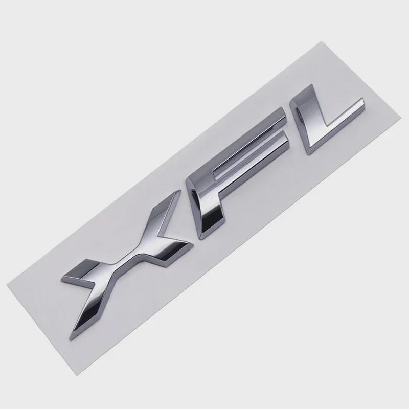 Наклейка на задний багажник автомобиля из АБС-пластика, боковая эмблема, декоративная наклейка для XEL XFL XJL XE XF XJ, автомобильная эмблема, наклейка, внешние аксессуары