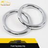 Ize Front Fog Light Ring Decorative Frame: Stainless Steel Bumper Anti-Collision Trim